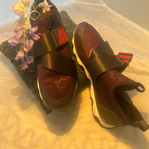 SOREL WOMEN'S KINETIC IMPACT VELCRO STRAP SNEAKERS EGGPLANT COLOR SIZE 9.5 - Picture 10 of 12